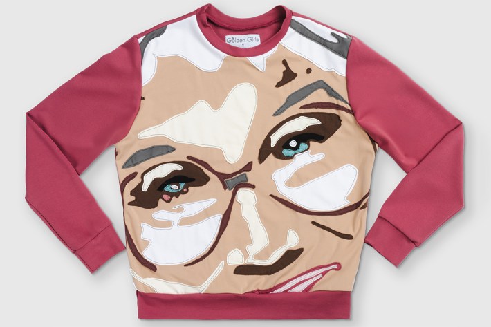 Golden Girls x Zero Waste Daniel Sophia mosaic sweater