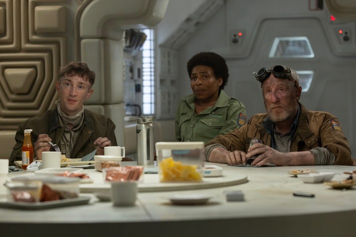 Jamie Bisping as Malachite, Karen Aldridge as Chibuzo, Michael Smiley as Shmuel