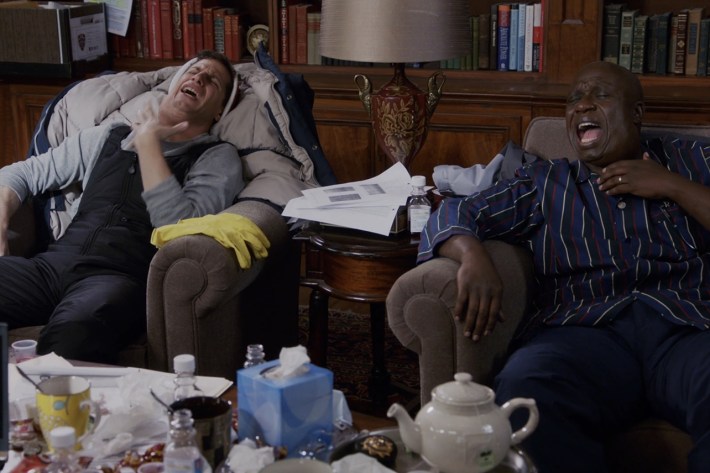 Peralta and Holt sick