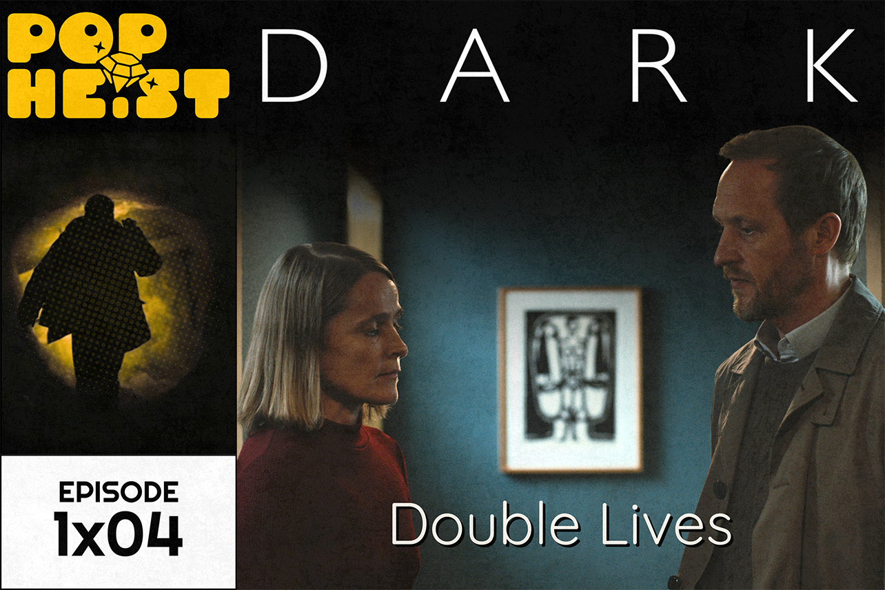 Charlotte and Peter in hallway