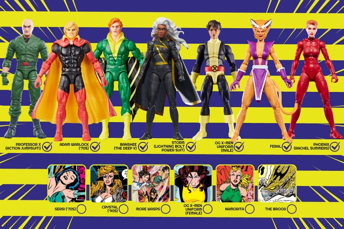 List of Marvel Legends figures wished into existence; those that remain
