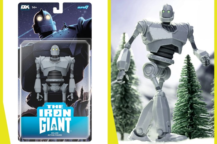 Iron Giant in package and out