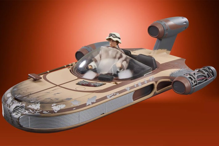 Luke and Landspeeder