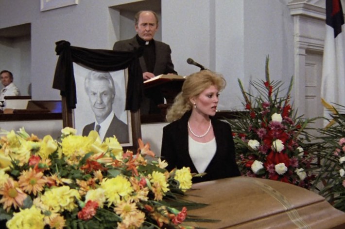 Phyllis crashing funeral