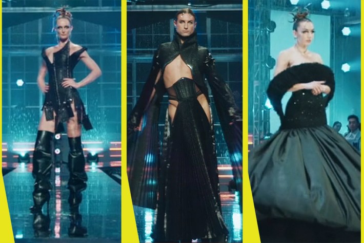 Ethan's finale runway