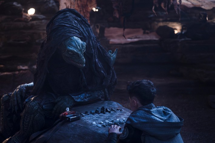 The Gorn playing chess with Ortegas