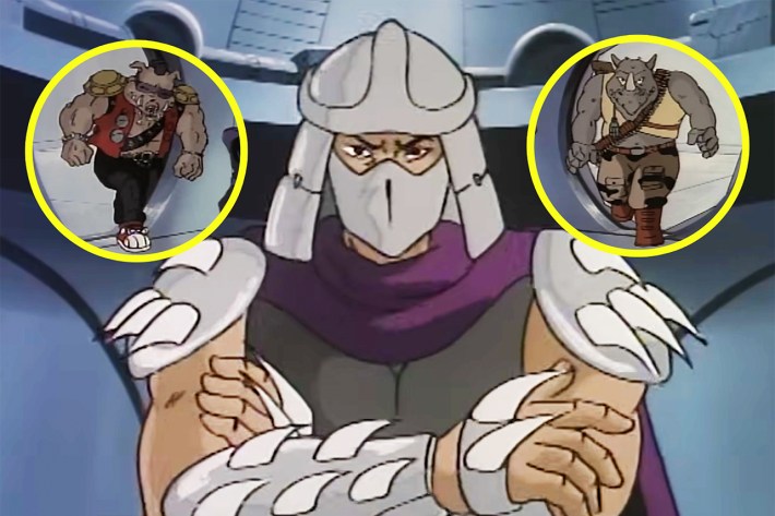 Shredder w/ Bebop and Rocksteady