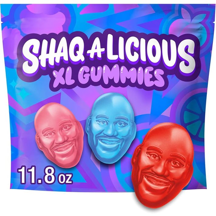 Shaq-A- Licious gummy candy.