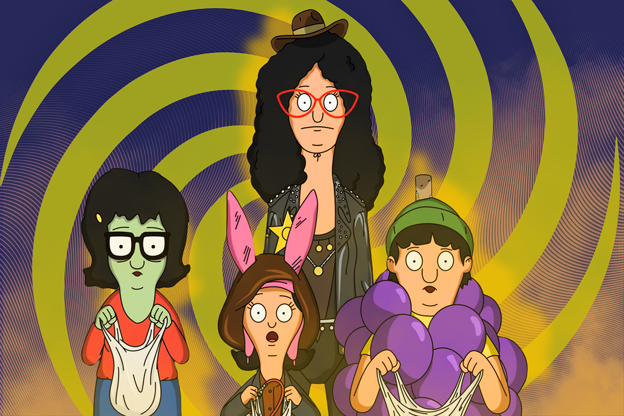 LInda and kids in halloween costumes