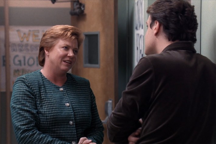 Mrs. Weir breaking up with Nick accidentally