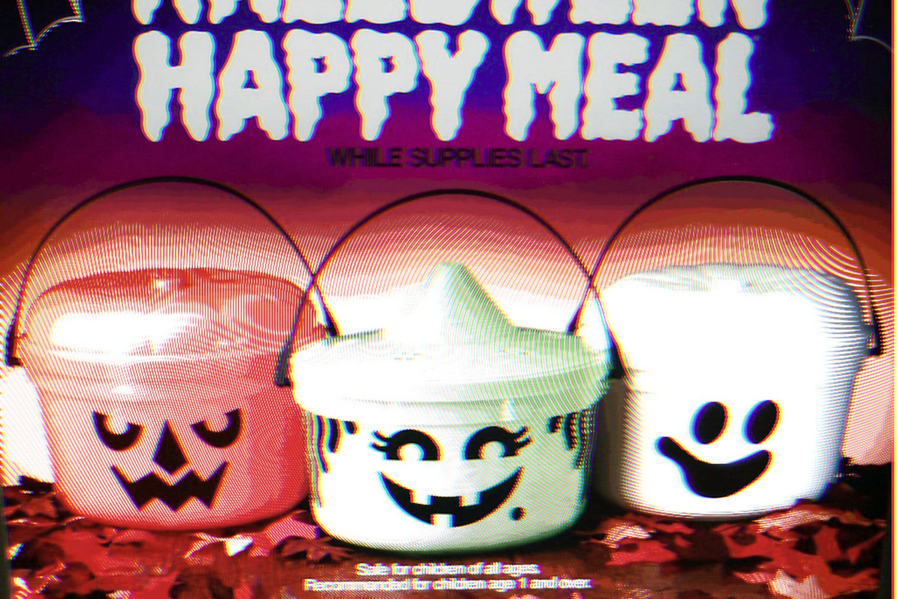 Halloween fast food pails