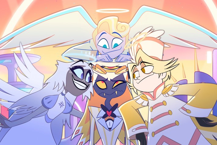 Cast of Hazbin Hotel in Heaven