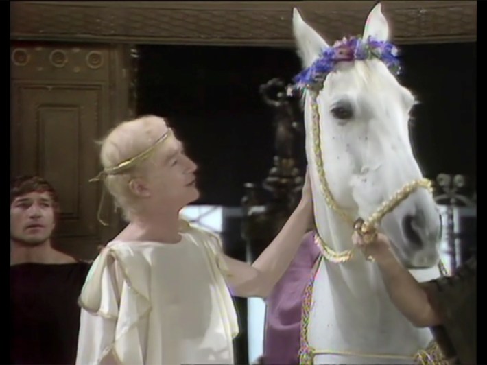 Caligula with horse