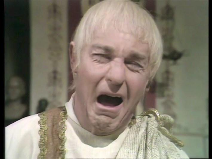 Claudius screaming