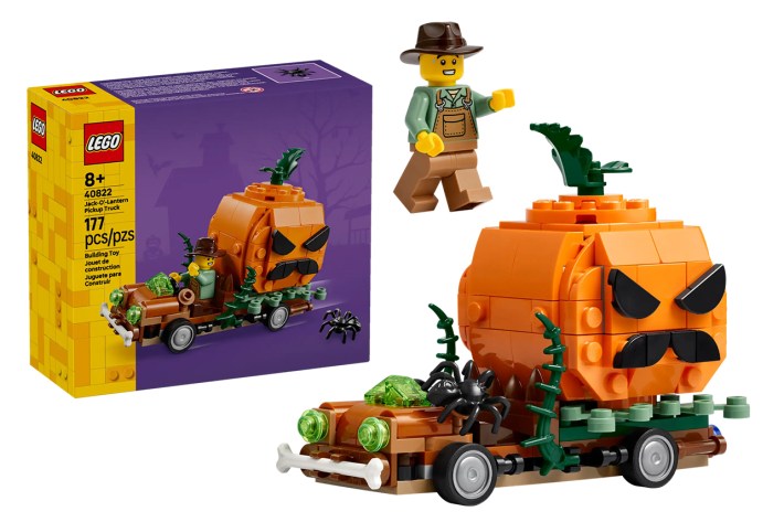 LEGO Pumpkin Pickup Truck