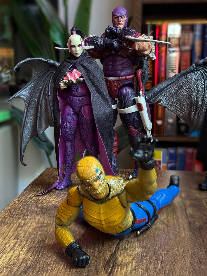 Pythona and Nemesis Immortal mocking snake Cobra Commander