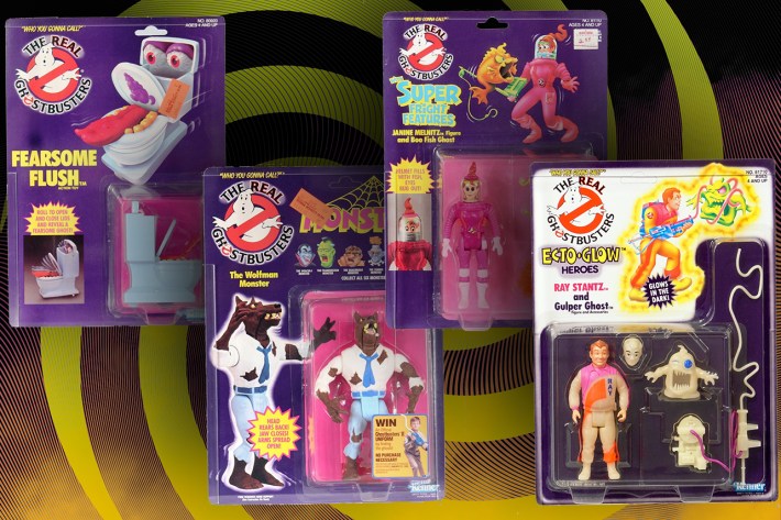 Real Ghostbusters figures