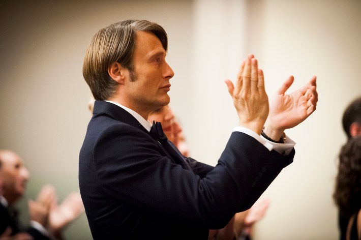 Hannibal applauding