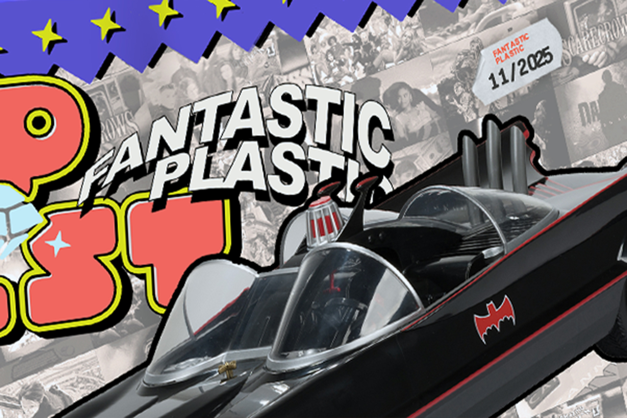 Batmobile on Pop Heist box