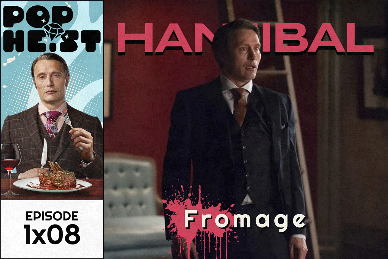 Hannibal standing looking shocked