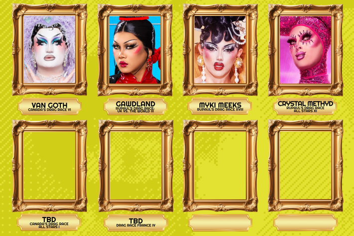 Hall of Gems with Van, Gawdland, Myki, Crystal