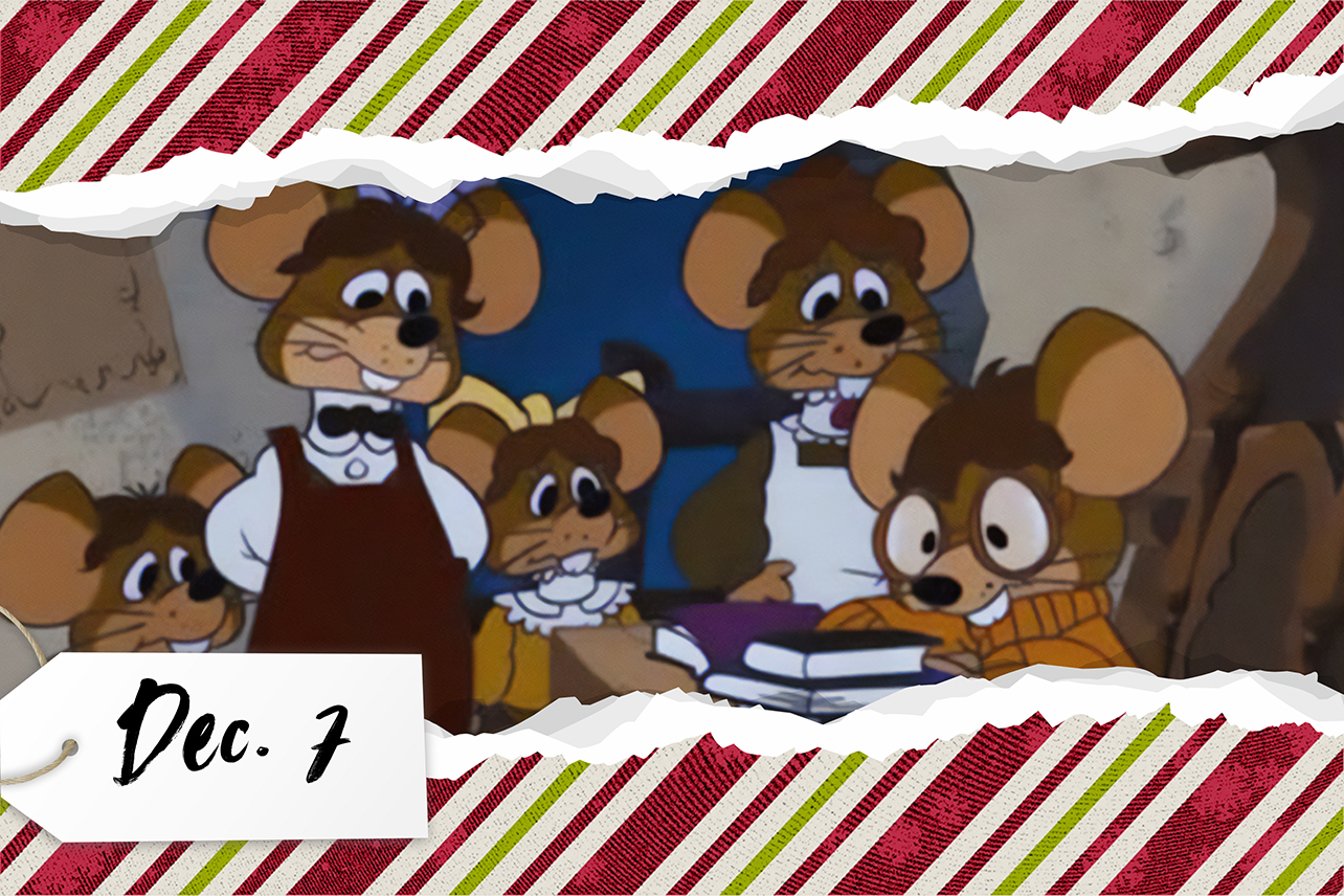 Twas the Night before Christmas mice