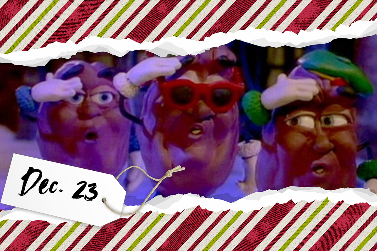 California Raisins Post Spend a Little Time This Christmas With the California Raisins