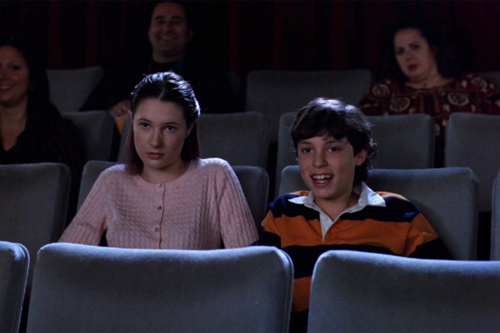 Cindy and Sam in theater