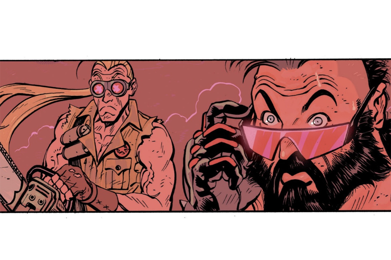 Buzzer and Ripper looking shocked