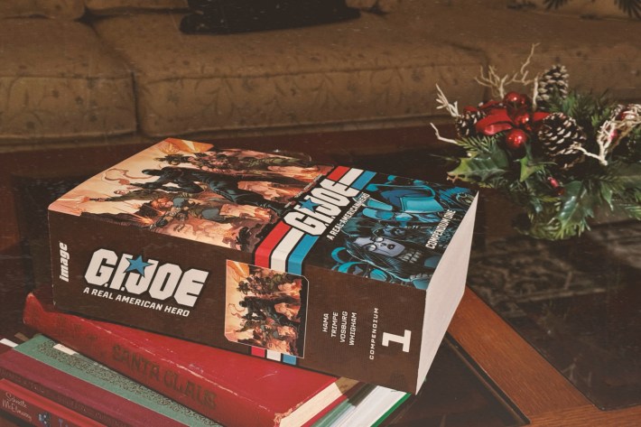 GI Joe Compendium on table