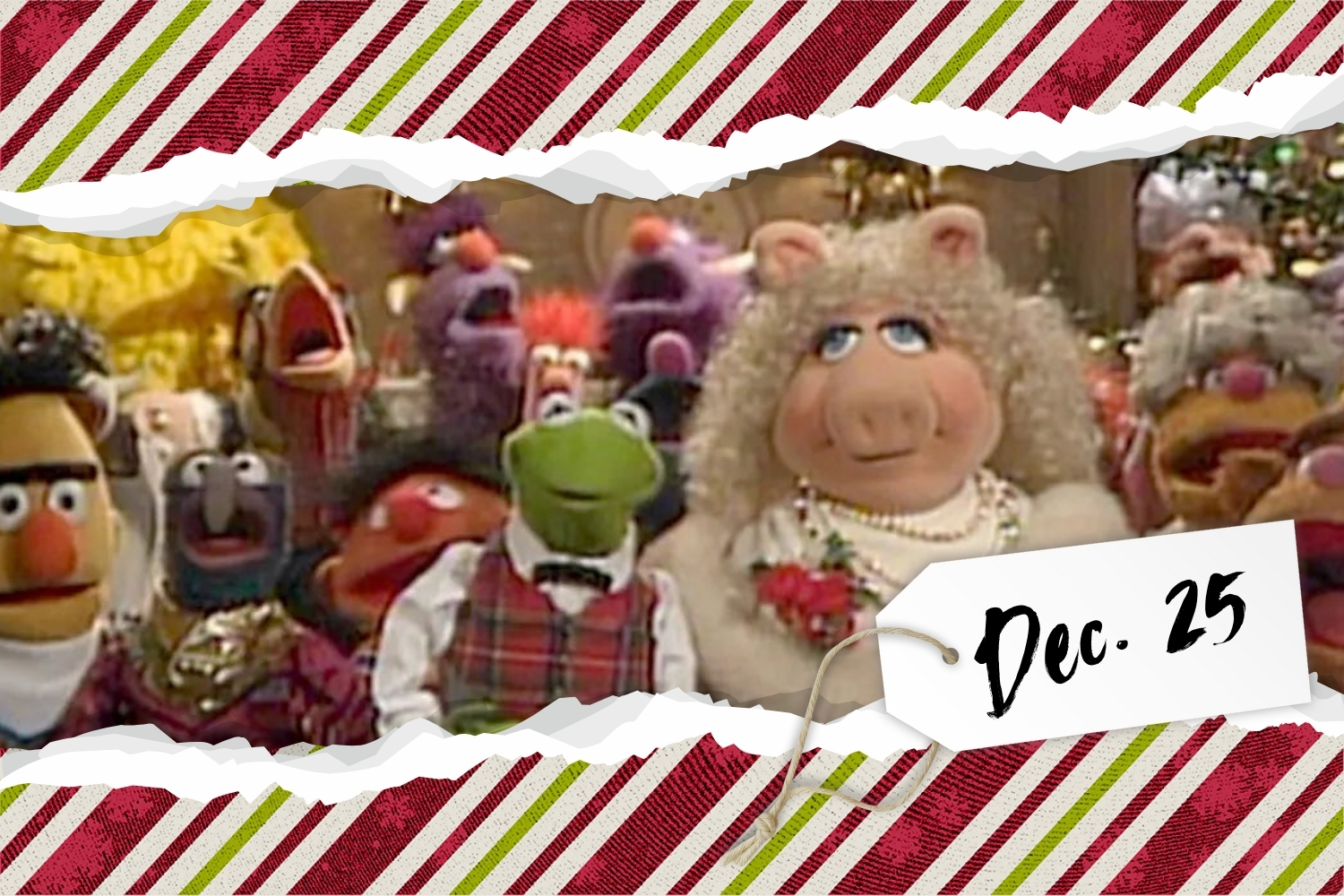 Kermit and PIggy and the muppets