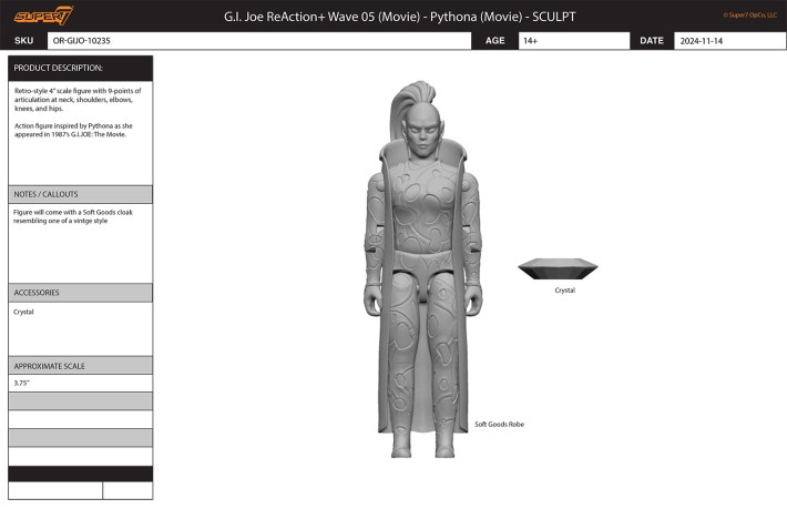 Sculpt Turnarounds for Pythona