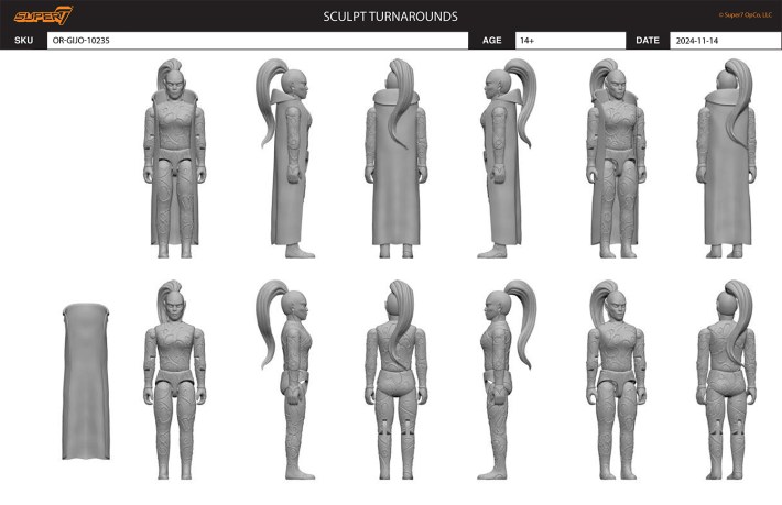 Sculpt Turnarounds for Pythona
