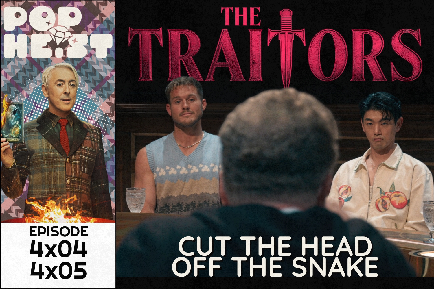 Colton and Eric across from Michael