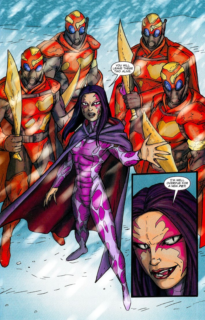 Pythona and Royal Guards