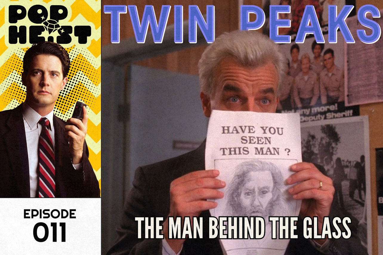 Leland with wanted poster