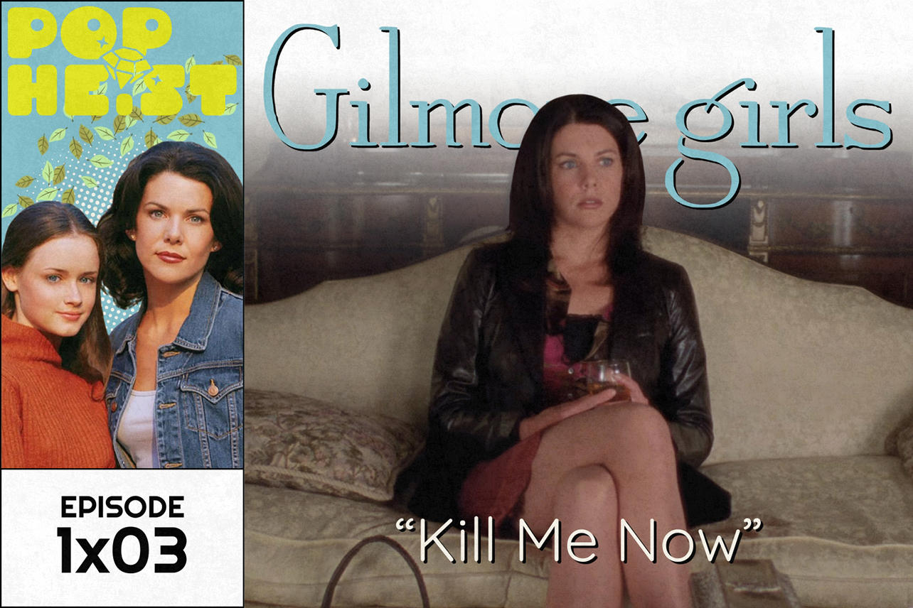 Lorelai on couch alone