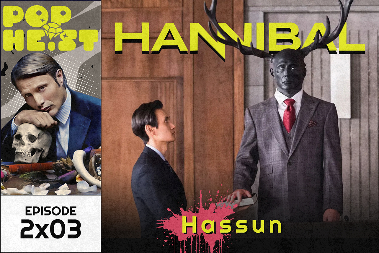 Hannibal with stag head being sworn in