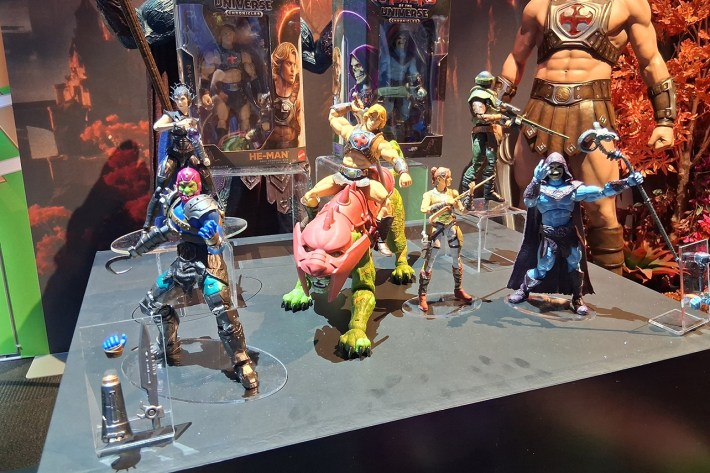 Mattel He-Man figures