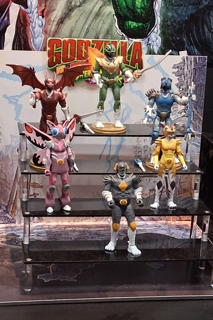 Playmates Godzilla Power Rangers