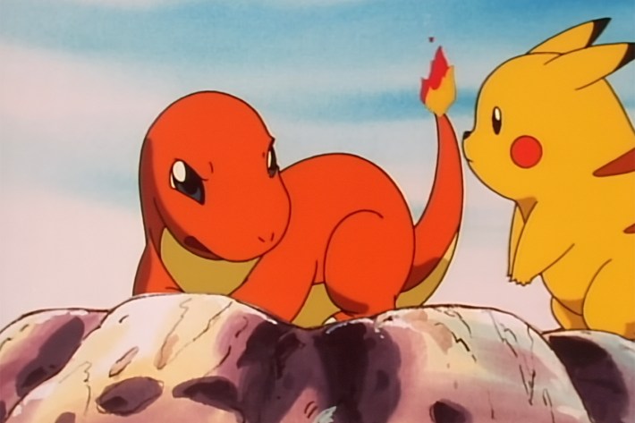 Charmander and Pikachu