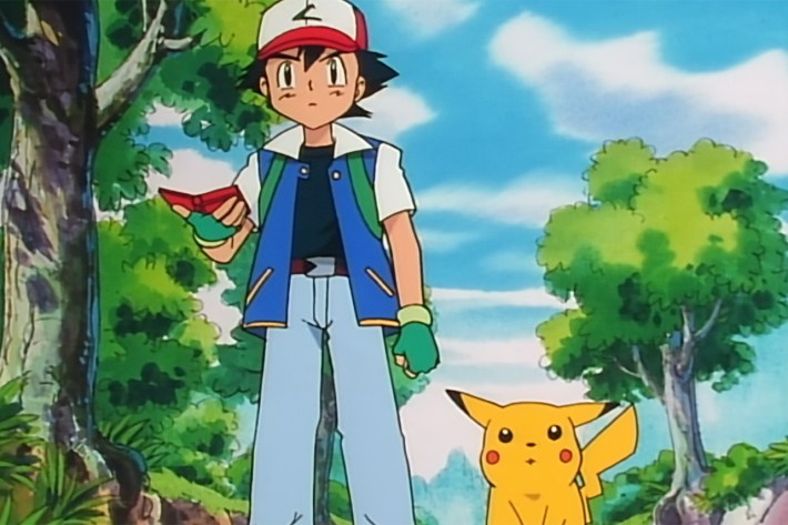 Ash and Pikachu