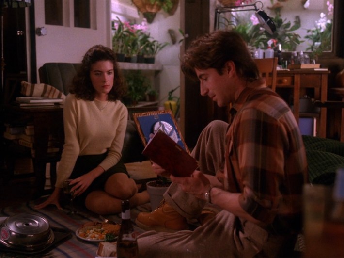 Donna and Harold reading