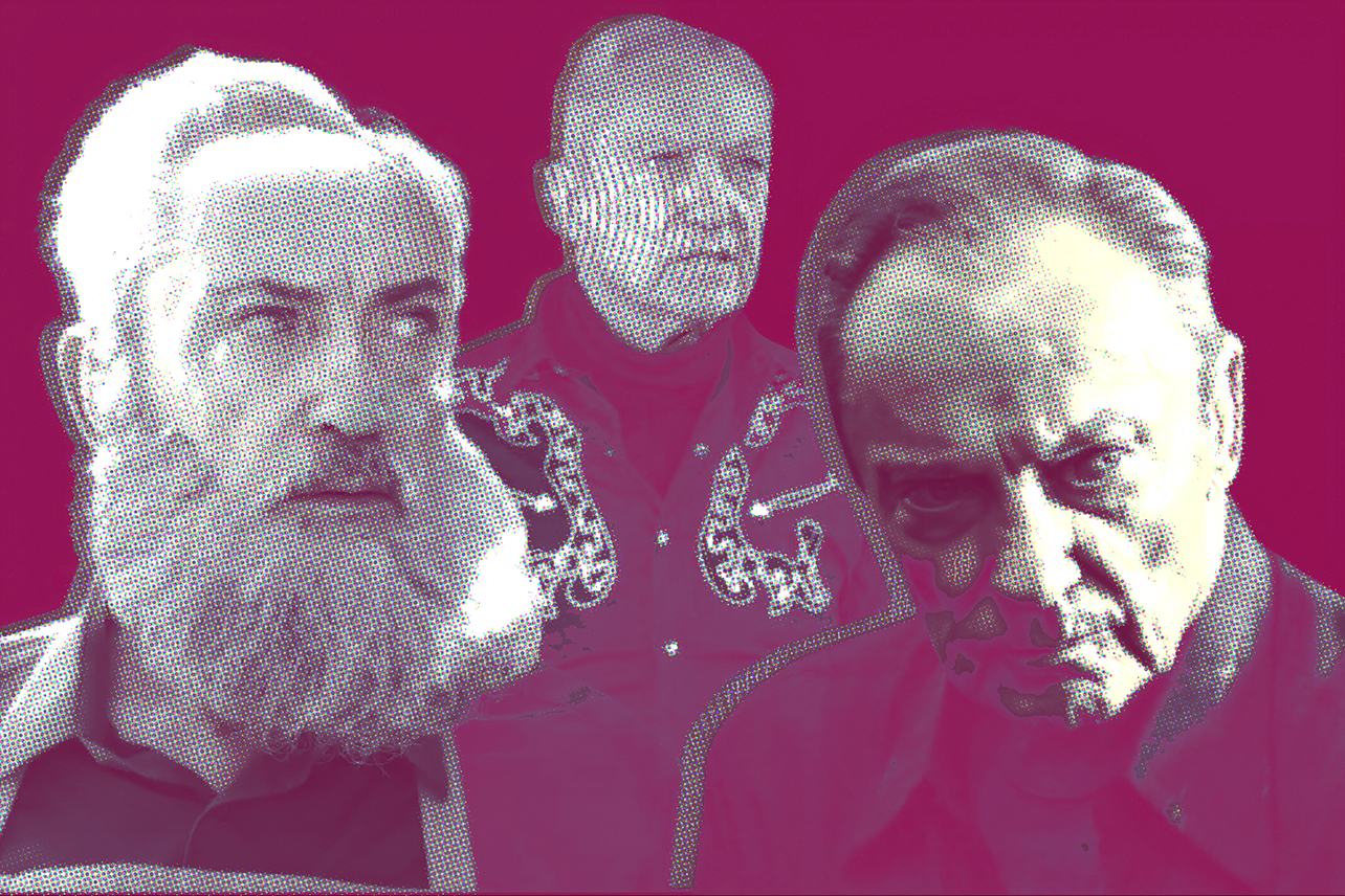 Three images of Udo Kier