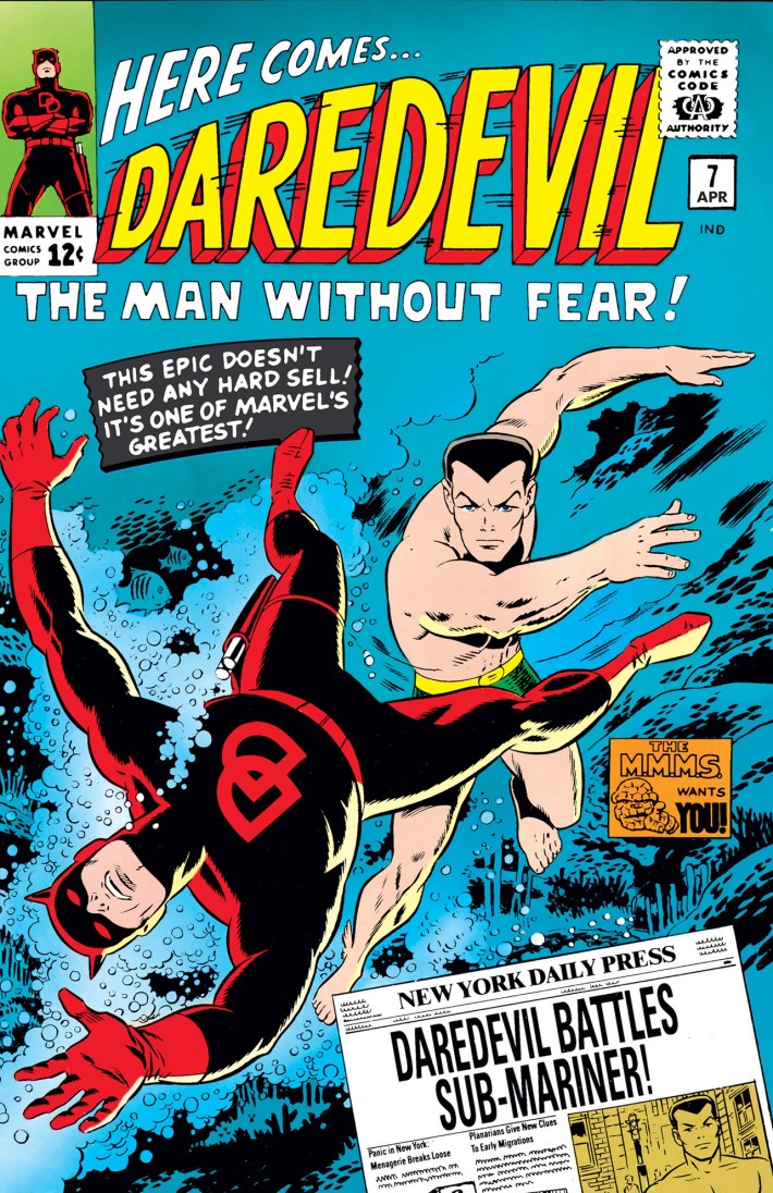 Daredevil vs Namor