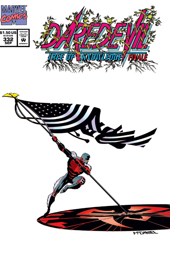 Daredevil with US flag