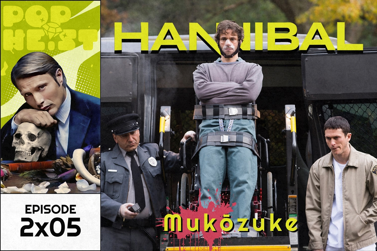 Will in that hannibal lecter stretcher thing