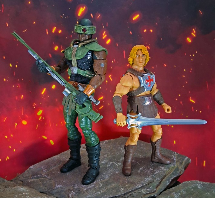 He-Man and Tri-Klops standing back to back