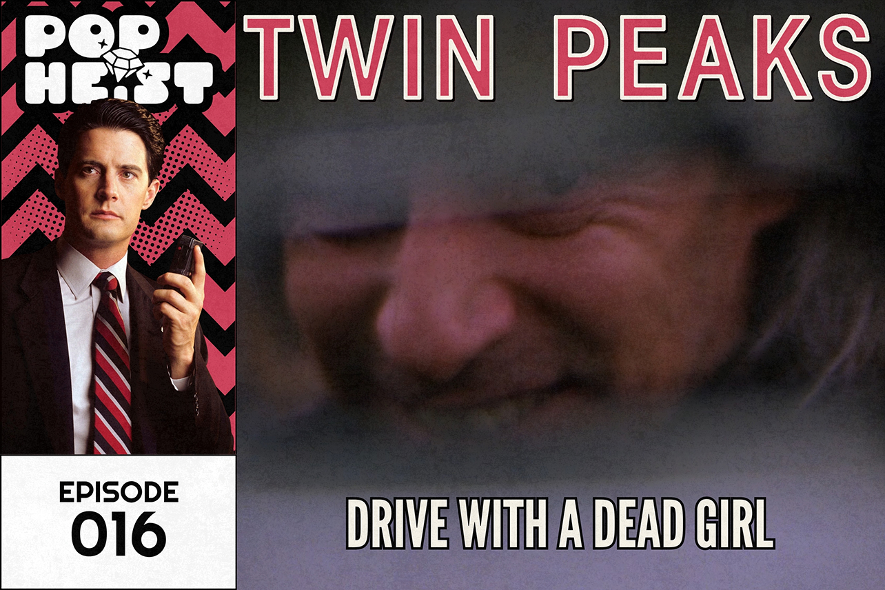 Bob looking in rearview mirror