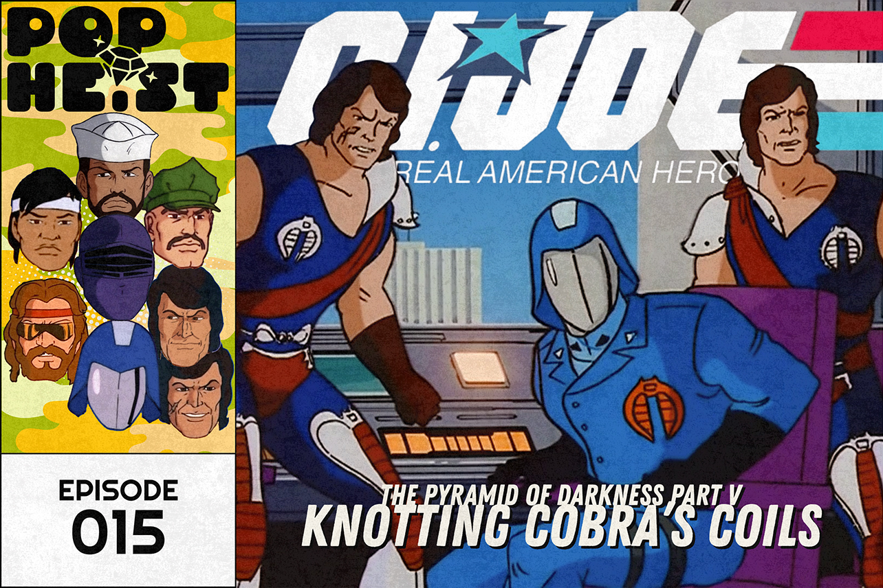 Cobra Commander and Crimson Twins, surprised